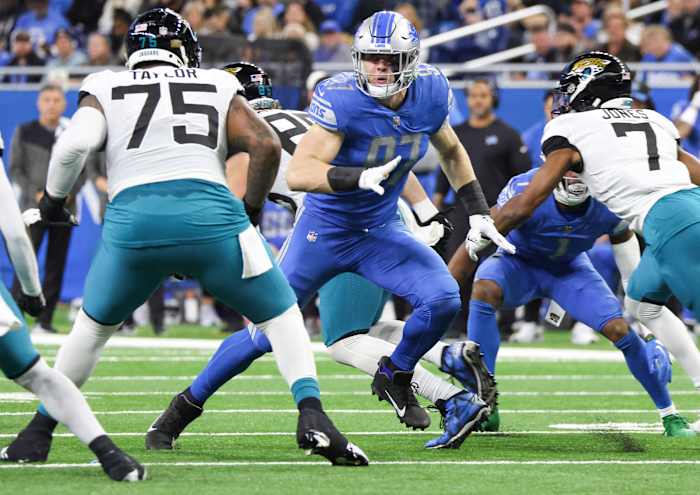 Hutchinson’s combination of extraordinary athleticism a brilliant mind is a big reason why the Lions are surging at this point of the season.