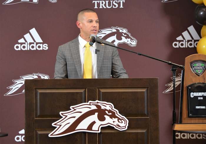 Lance Taylor, coach, Western Michigan University football