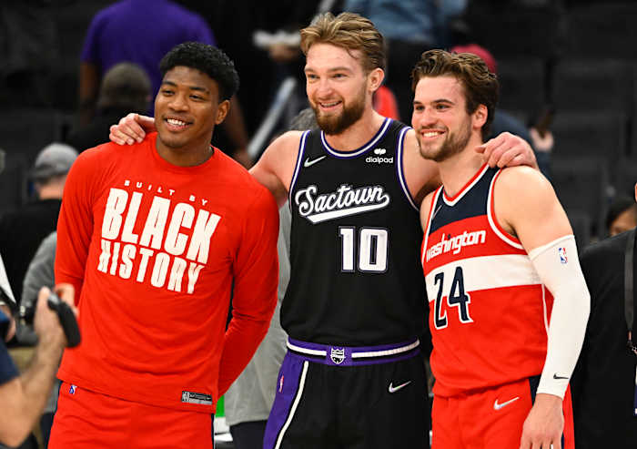 Sacramento Kings F/C Domantas Sabonis has been playing at an MVP Level this season - USA Today