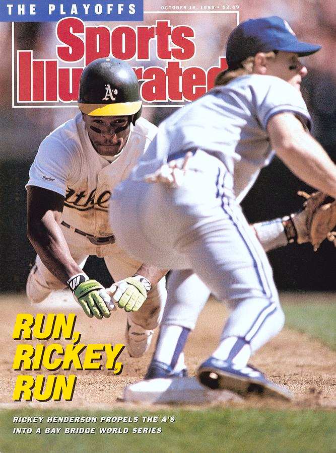 Rickey Henderson on the cover of Sports Illustrated