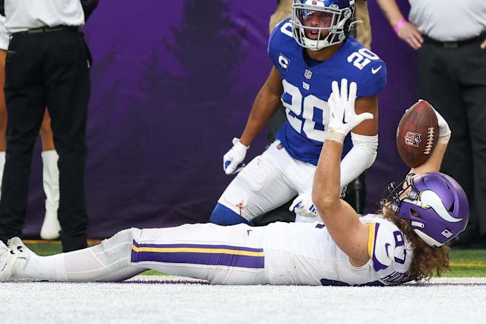 Minnesota Vikings tight end T.J. Hockenson