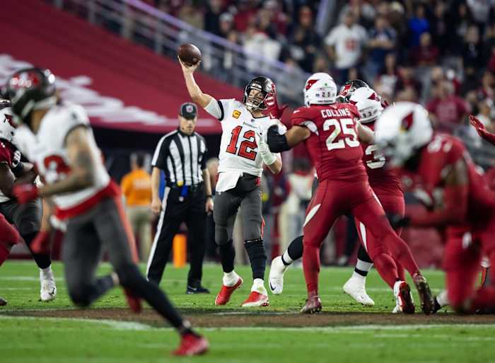 Buccaneers quarterback Tom Brady
