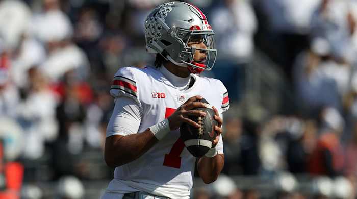 cj stroud ohio state buckeyes quarterback (QB) 2023 NFL Draft