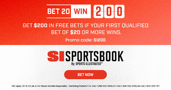Bet $20, Win $200. Use Promo Code: SI200 