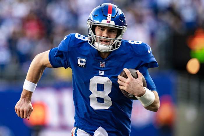 New York Giants quarterback Daniel Jones