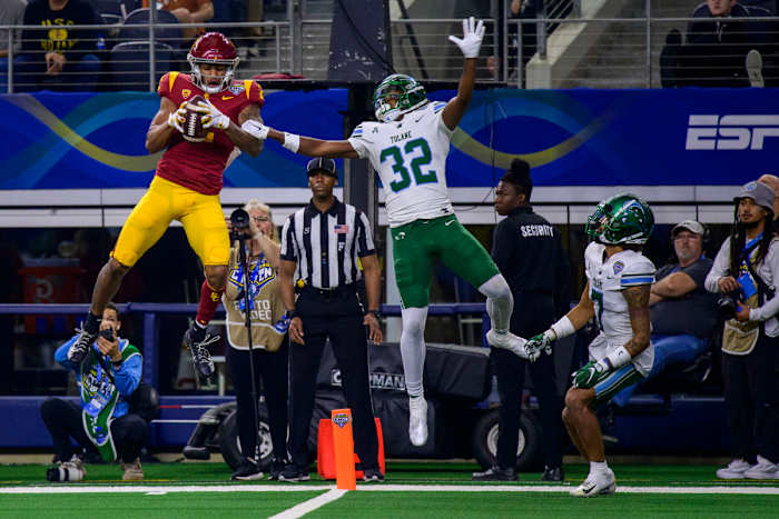usc trojans tulane cotton bowl 20238
