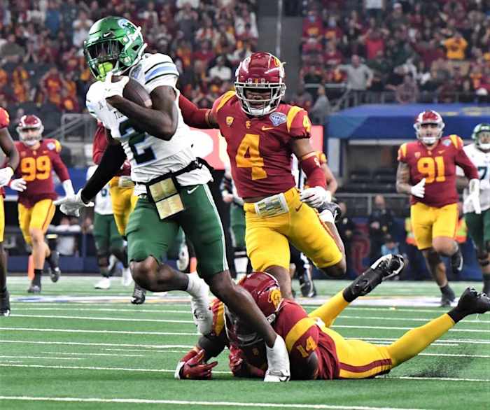 usc trojans tulane cotton bowl