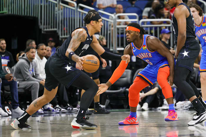Lu Dort, Paolo Banchero, Orlando Magic