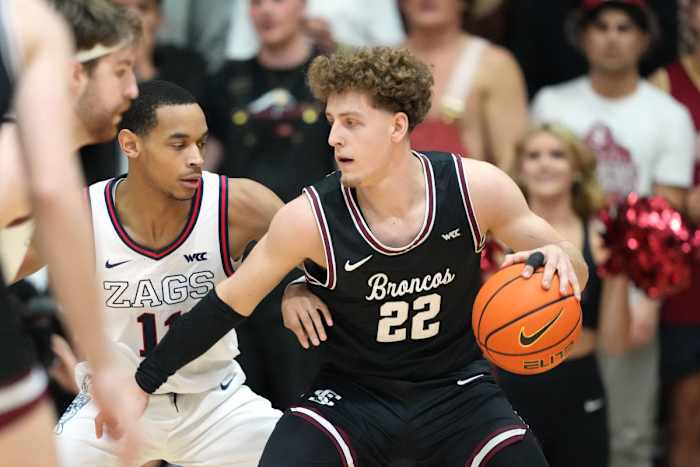 gonzaga bulldogs santa clara wcc basketball 20235