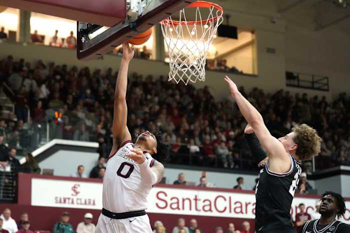 gonzaga bulldogs santa clara wcc basketball 202329