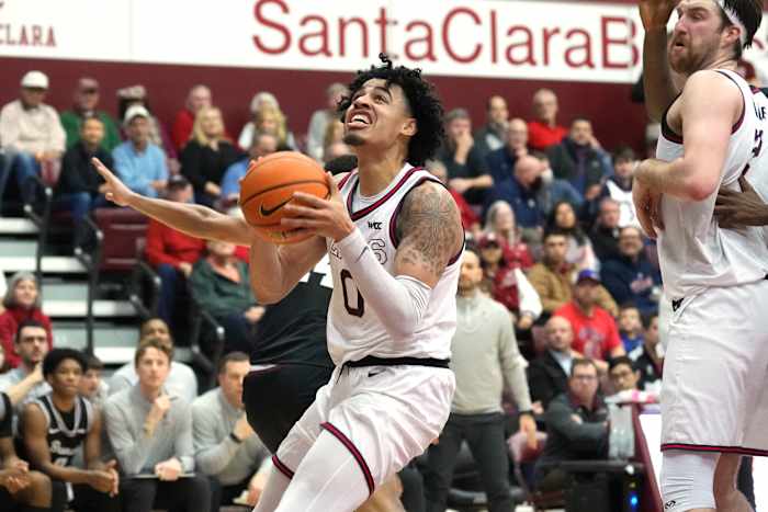 gonzaga bulldogs santa clara wcc basketball 202326