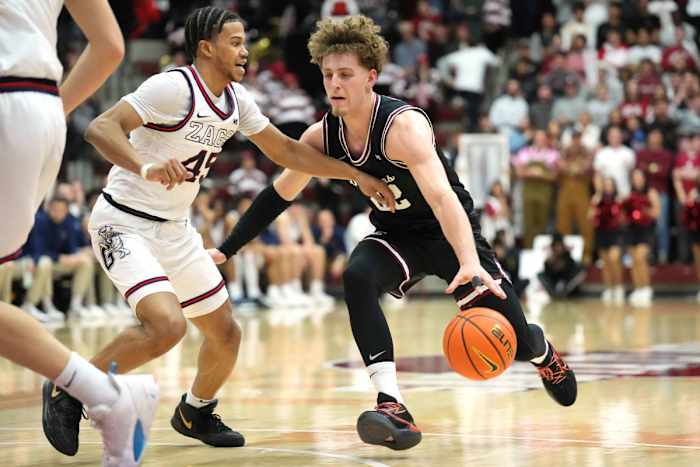 gonzaga bulldogs santa clara wcc basketball 202321