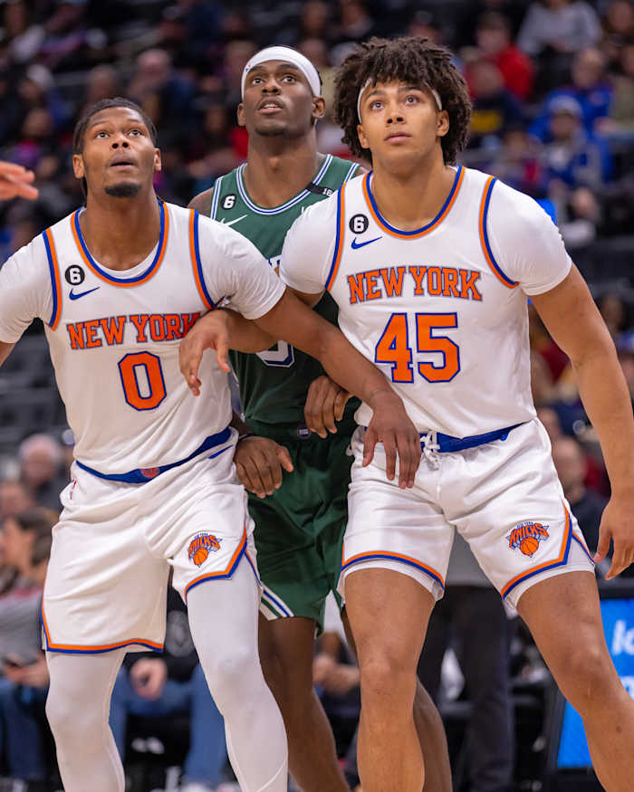 New York Knicks forward Cam Reddish