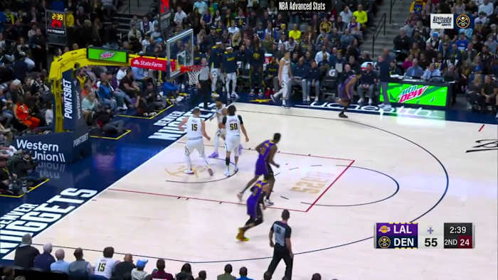 Christie 3PT Jump Shot (6 PTS) (Swider 2 AST)