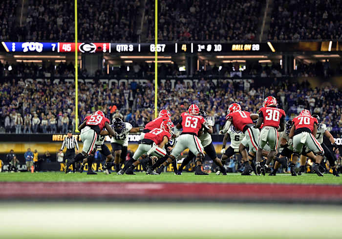 Georgia offensive line