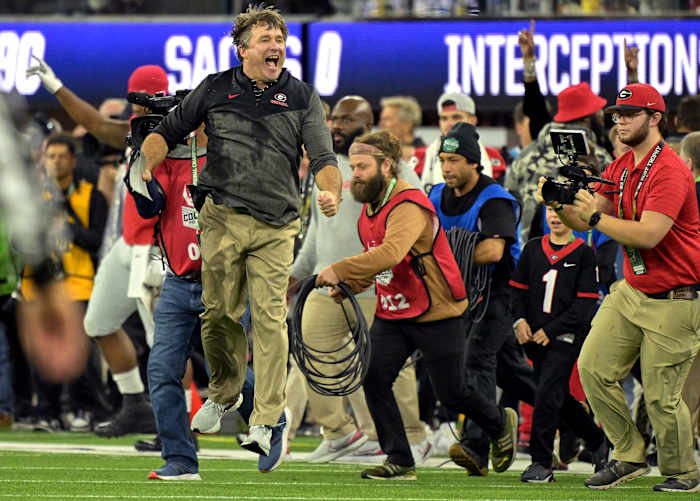 Georgia coach Kirby Smart