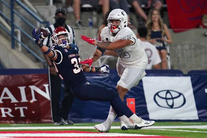 Safety Evan Williams vs. UNLV.