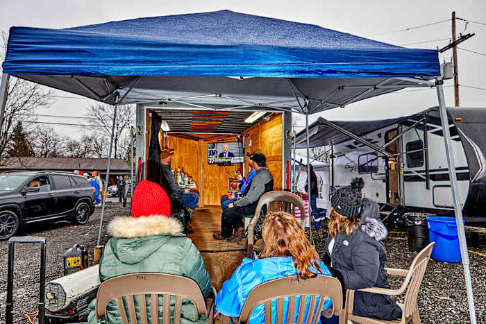 The tented, TV’ed, tippling pregame setups at Highmark get high marks for innovation.