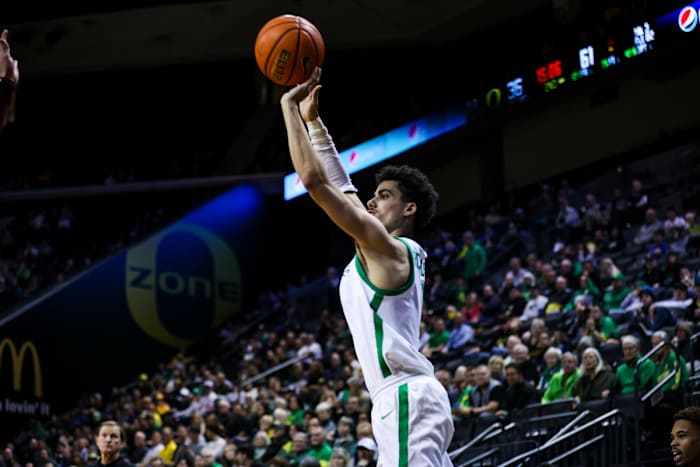 Will Richardson pulls up for a shot against Arizona State.