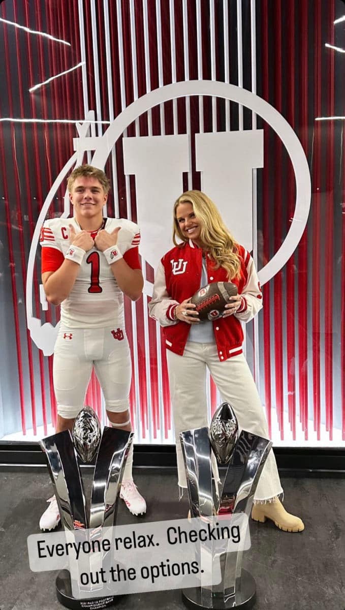 Isaac Wilson Utah visit.