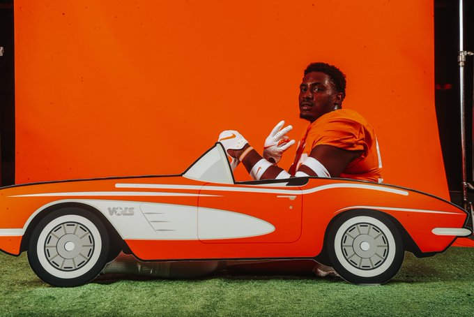 Tennessee Volunteers DL Omarr Norman-Lott during his official visit to Tennessee. (Photo courtesy of Omarr Norman-Lott)