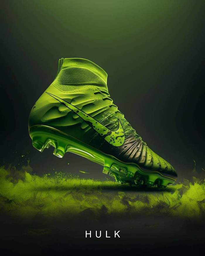 ¡Cool! Inteligencia Artificial crea zapatos de futbol entre Nike y Marvel