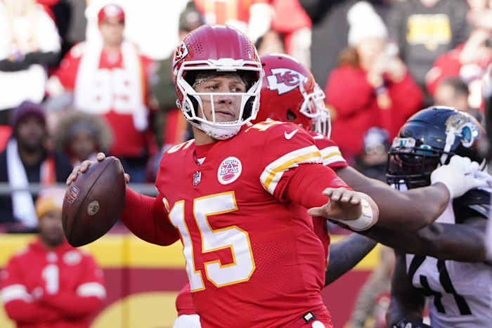 Kansas City Chiefs quarterback Patrick Mahomes