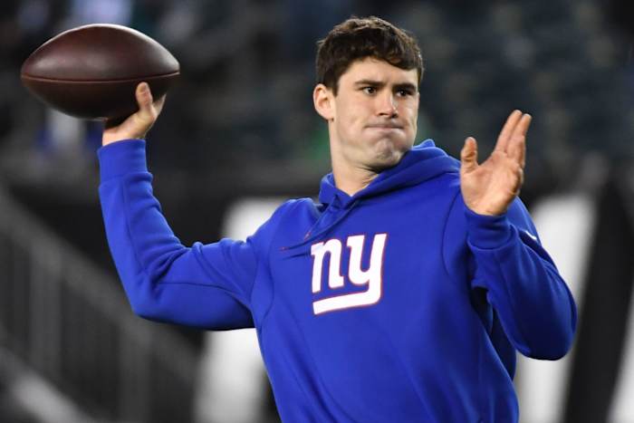 New York Giants quarterback Daniel Jones