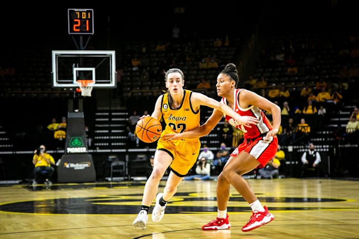 Iowa guard Caitlin Clark