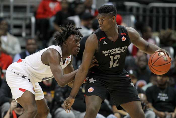 Duke basketball forward Zion Williamson