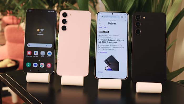 Galaxy S23 Lineup Front