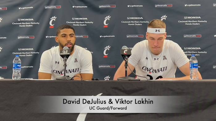 David DeJulius-Viktor Lakhin UCF Postgame