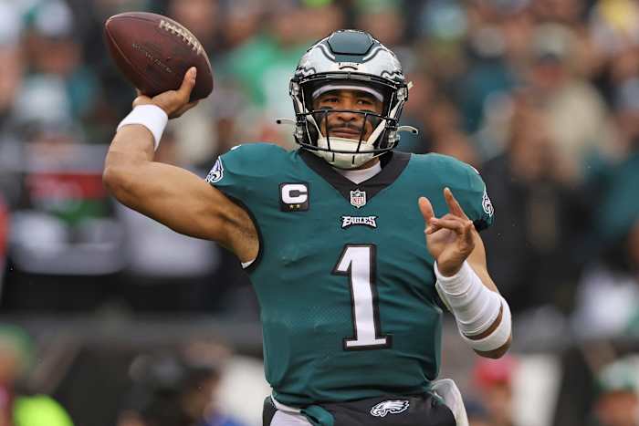 Philadelphia Eagles quarterback Jalen Hurts