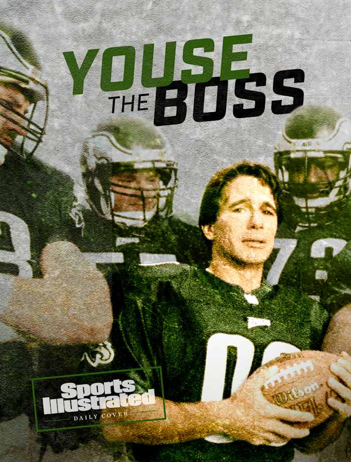 Tony Danza and extras as Eagles players from The Garbage Picking Field Goal Kicking Philadelphia Phenomenon