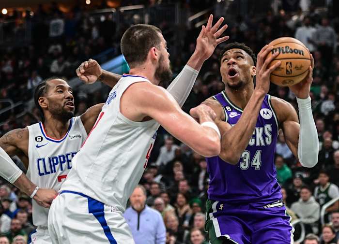 Milwaukee Bucks forward Giannis Antetokounmpo