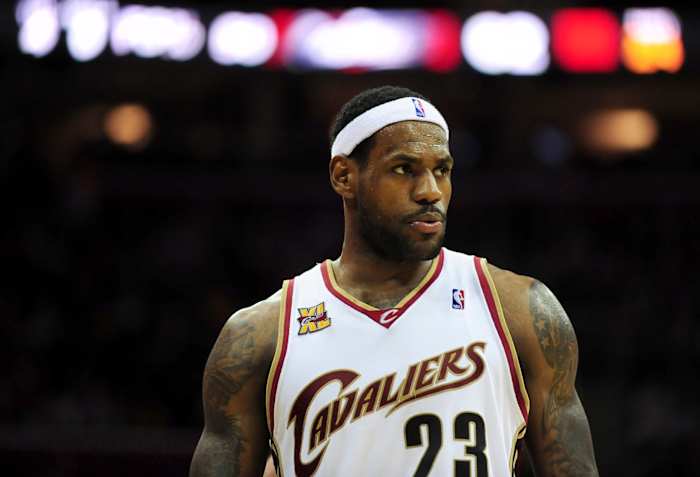Cleveland Cavaliers forward LeBron James