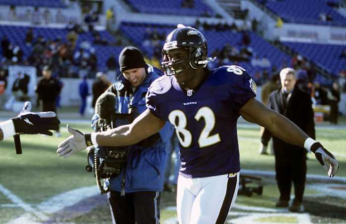 Former Baltimore Ravens tight end Shannon Sharpe.