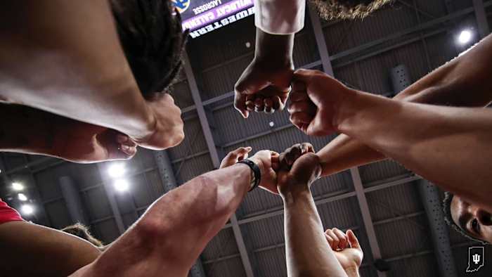 Indiana huddle