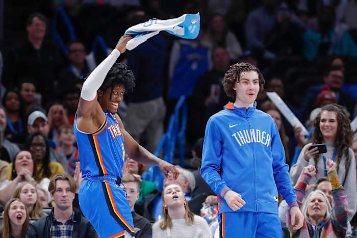 Jalen Williams, Josh Giddey, Oklahoma City Thunder