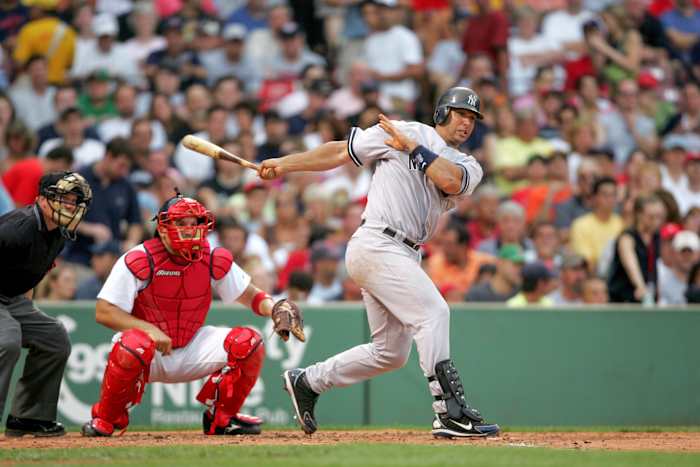 New York Yankees catcher Jorge Posada