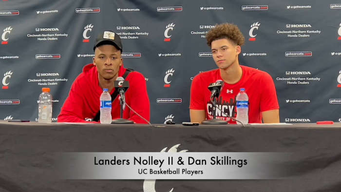 Landers Nolley-Dan Skillings Temple Postgame