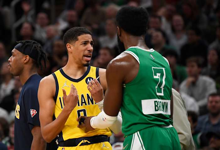 Boston Celtics guard Jaylen Brown