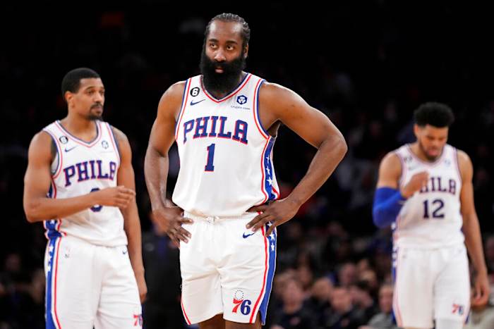 embiid, harden, 76ers, philadelphia, nba, AP23037095097424