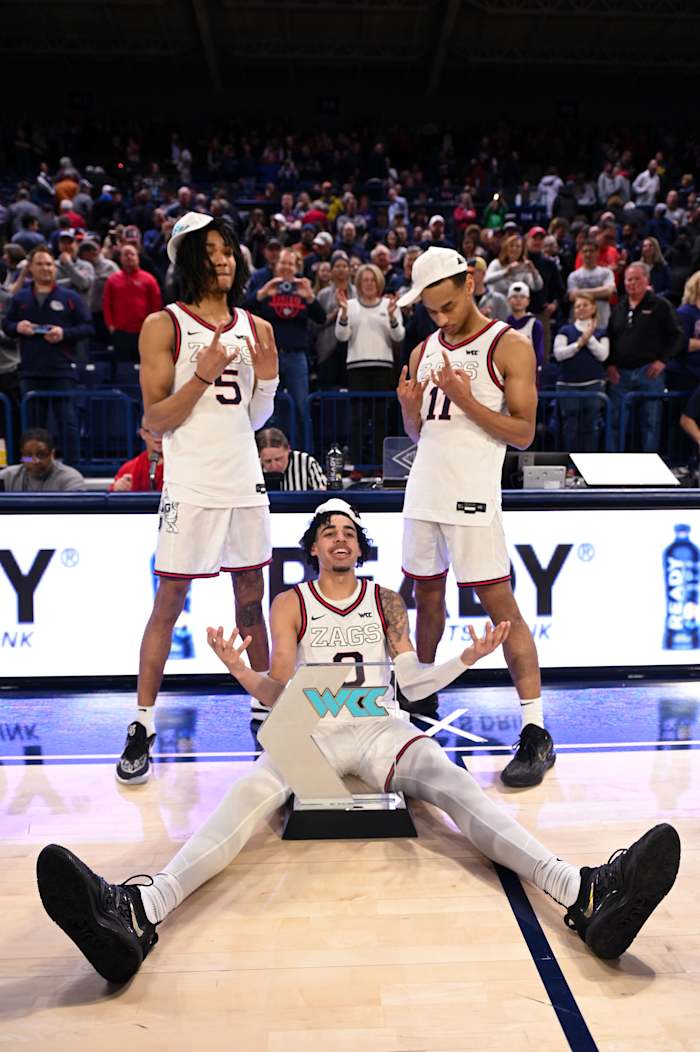 Hunter Sallis, Nolan Hickman, Julian Strawther