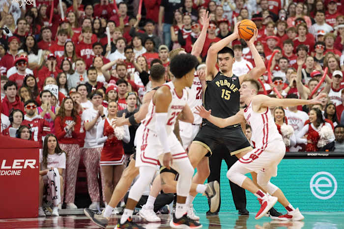 Zach Edey at Wisconsin