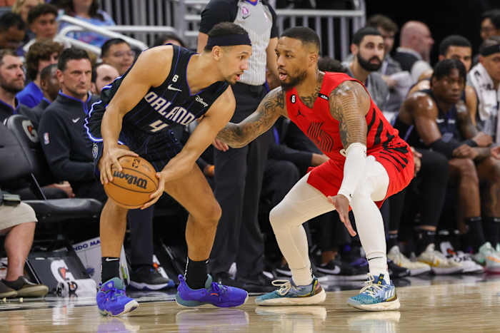 Jalen Suggs Damian Lillard Blazers