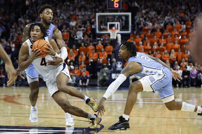 Virginia Cavaliers guard Armaan Franklin