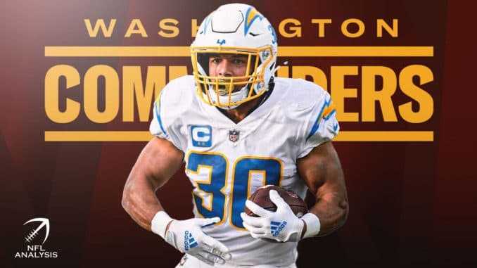 Commanders-Could-Make-Big-Trade-For-RB-Austin-Ekeler-678x381