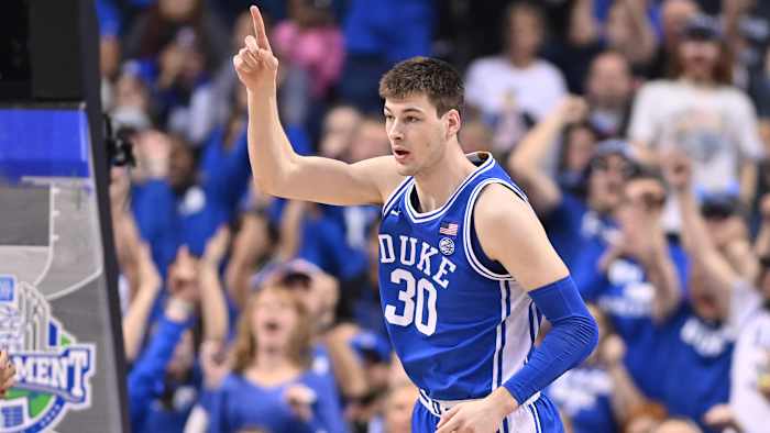 Duke Blue Devils center Kyle Filipowski.
