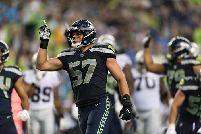 Former Seattle Seahawks linebacker Cody Barton says he joined the Washington Commanders in search of a starting job playing the MIKE position.